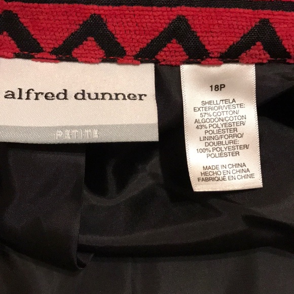Alfred Dunner Patterned Jacket - Picture 4 of 5
